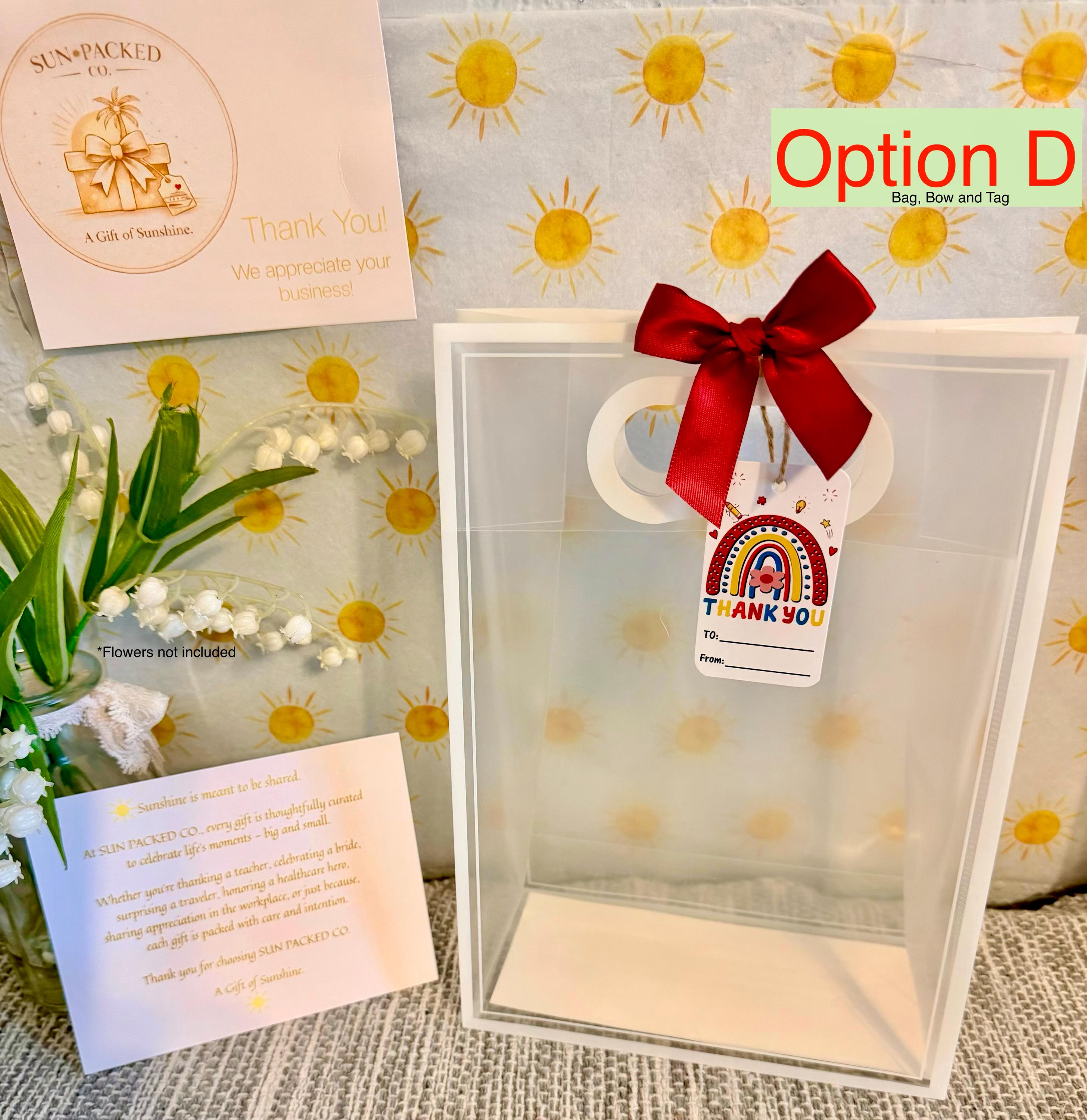 Thank-A-Teacher with a Little Sunshine