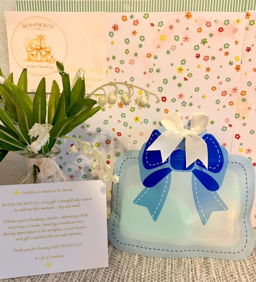 Kids Party Favor Gift Bag | Birthday Goodie | Pink, Blue, Red Treat Bag