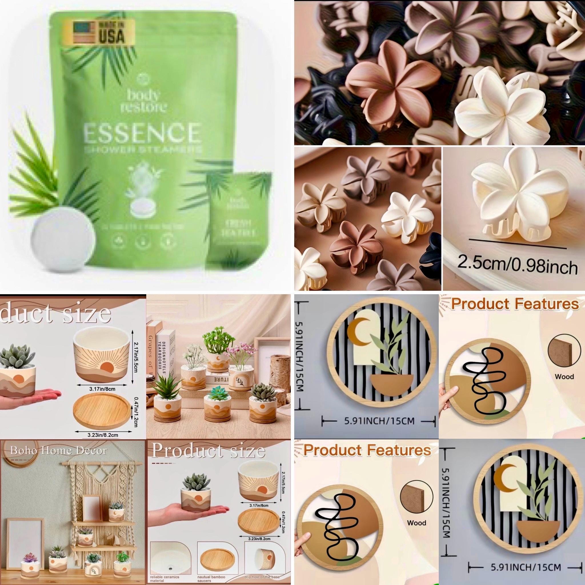 Boho Gift Bag with Macrame Keychain | Neutral Sage Green Style, Birthday Gift