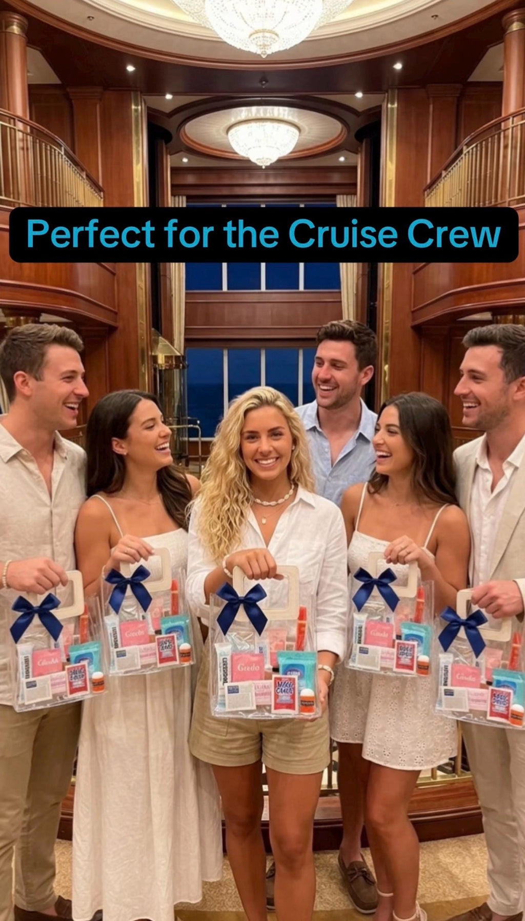 Cruise Gift Bags | Girls Trip Travel Survival Kit | Vacation Favor Goodie Bags