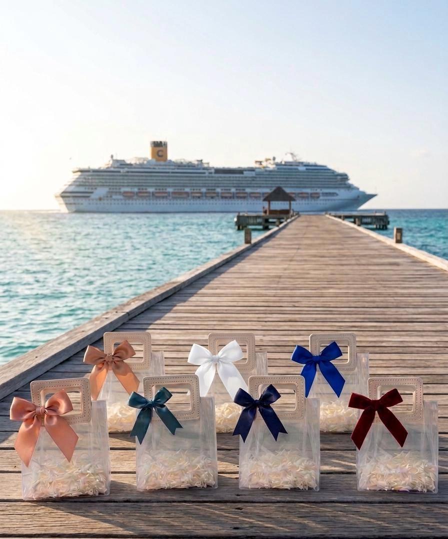 Cruise Gift Bags | Girls Trip Travel Survival Kit | Vacation Favor Goodie Bags