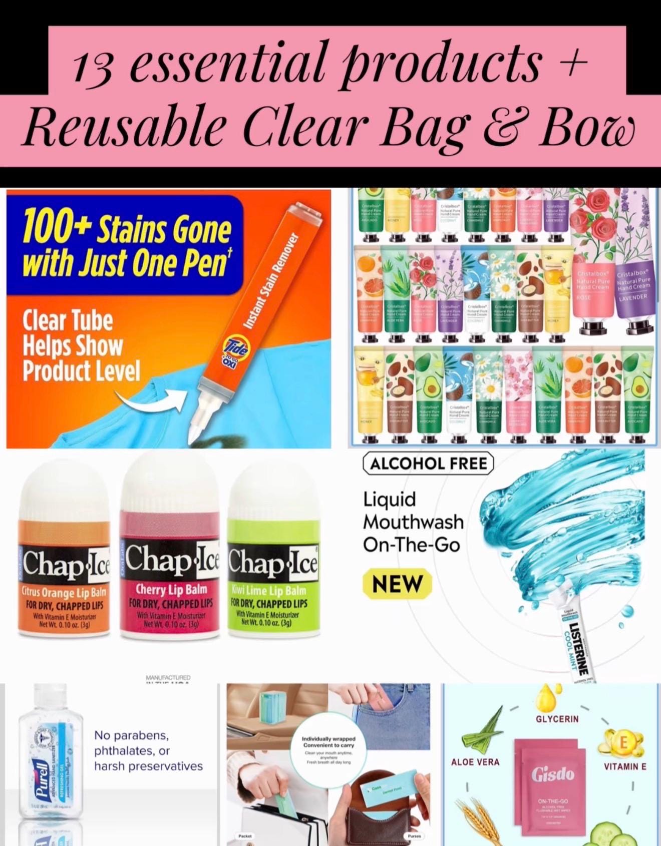 Cruise Gift Bags | Girls Trip Travel Survival Kit | Vacation Favor Goodie Bags