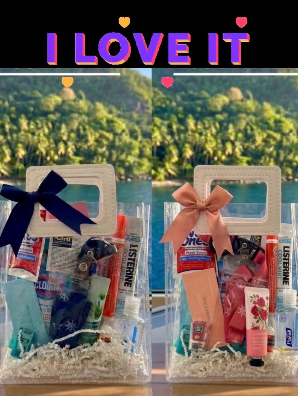 Cruise Gift Bags | Girls Trip Travel Survival Kit | Vacation Favor Goodie Bags