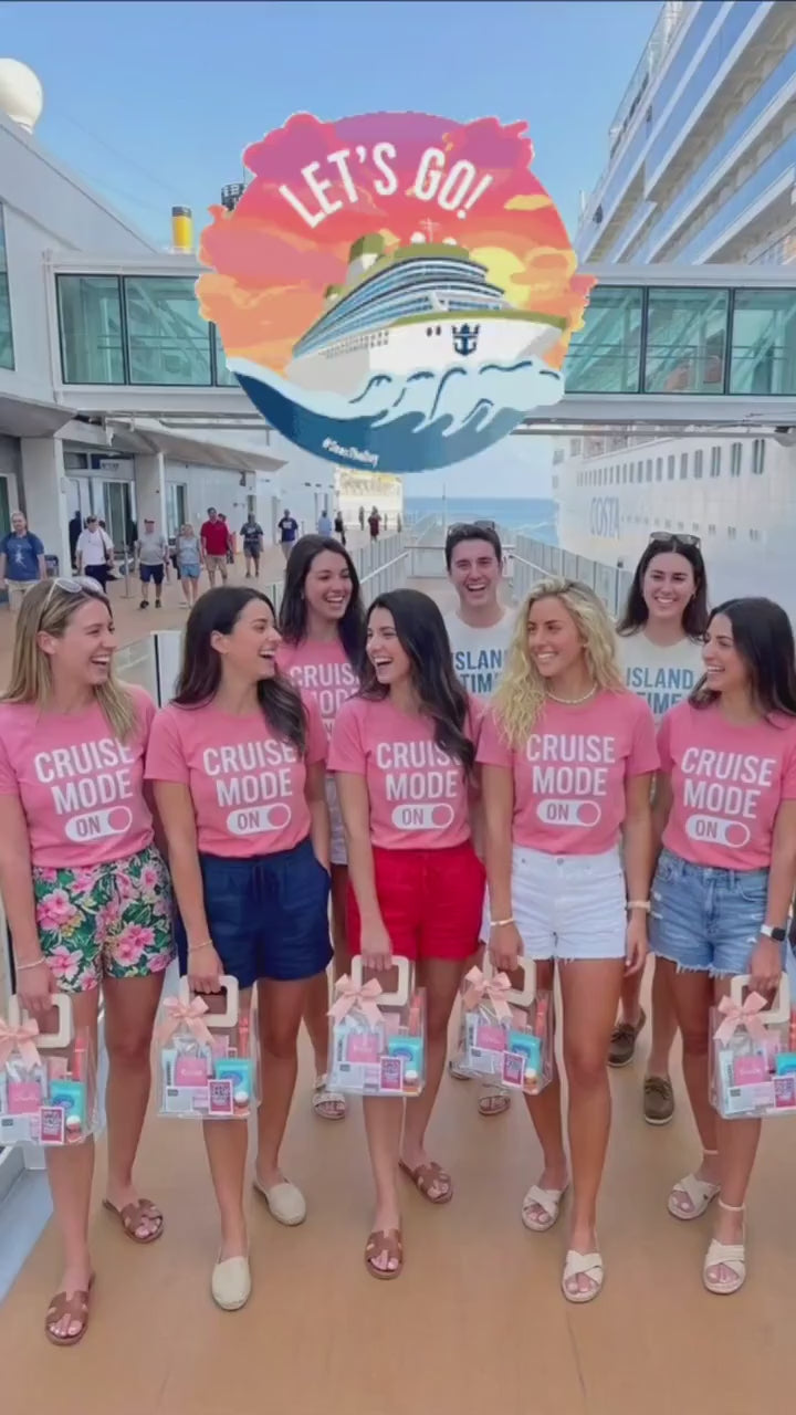 Cruise Gift Bags | Girls Trip Travel Survival Kit | Vacation Favor Goodie Bags